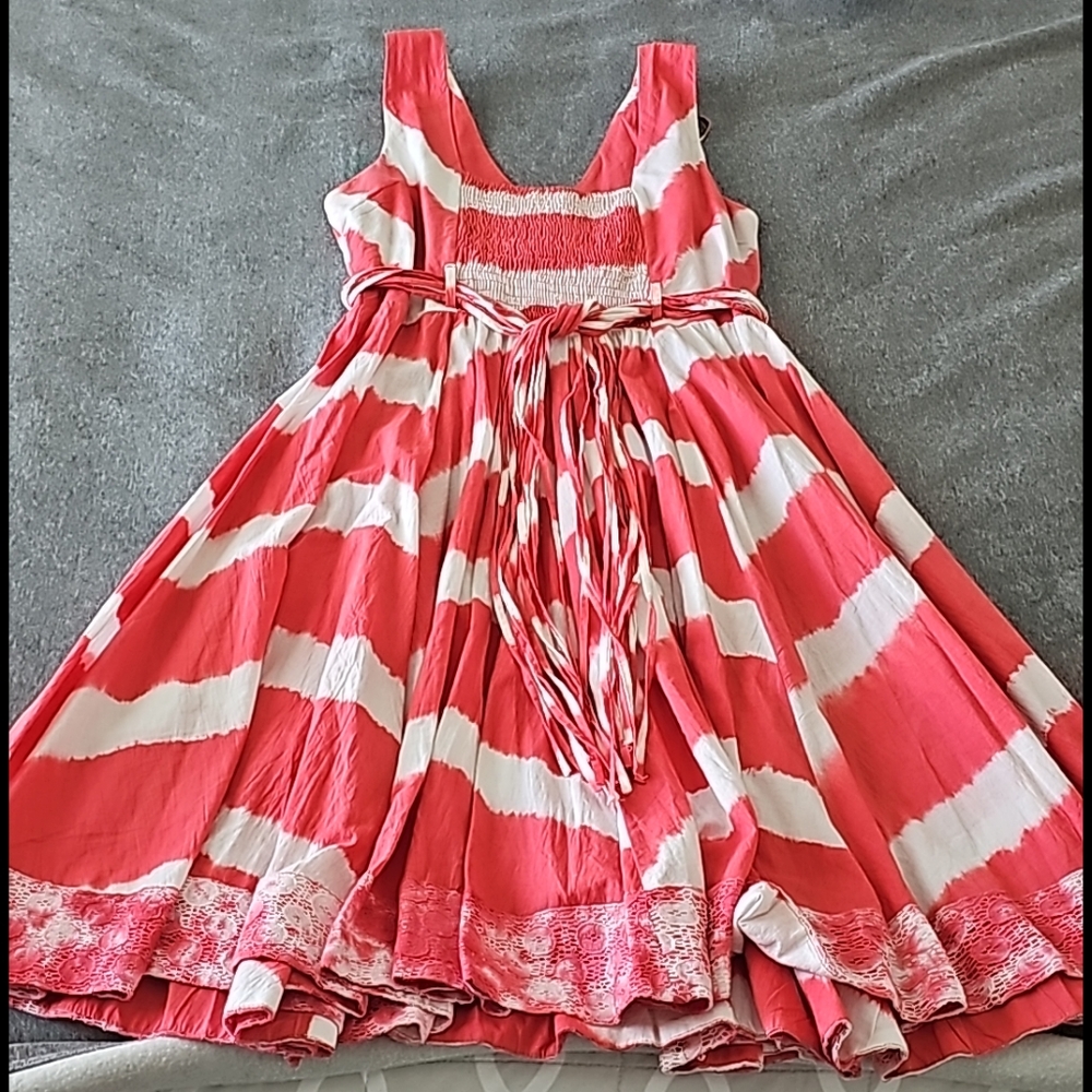 Sundance String-Weaved Design Midi Dress - image 4